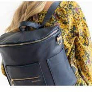 Navy Fawn Design Diaper Bag backpack